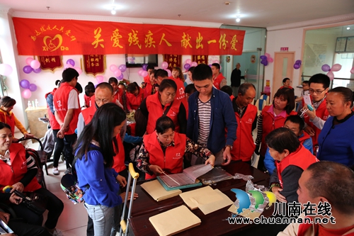 泸州残疾人陈西达：开办“手工班”助残学艺(图7)