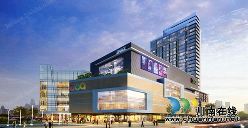 泸州城北首个现代化城市综合体明年9月建成(图1) 泸州城北首个现代化城市综合体明年9月建成(图1)
