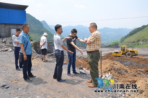 川煤芙蓉公司总经理到威鑫煤业检查指导工作(图1)