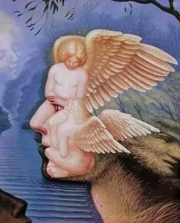 心理学上最诡异的14张图,准得让人尖叫!(图11) 心理学上最诡异的14张图,准得让人尖叫!(图11)