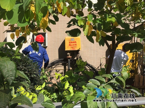 古蔺县住建局开展住宅小区安全专项检查(图1)