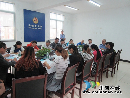 泸县奇峰：召开“双清”工作动员部署会(图1)