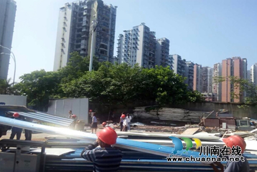 泸州大山坪街道治理违建动真碰硬(图2) 泸州大山坪街道治理违建动真碰硬(图2)