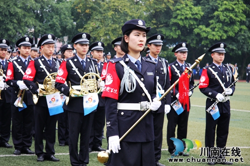 四川警察学院第九届警察体育运动会开幕(图13) 四川警察学院第九届警察体育运动会开幕(图13)