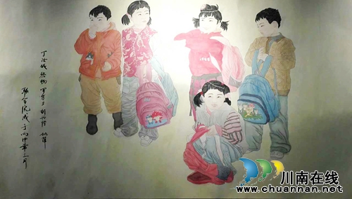 泸州市少儿书画作品展在泸州东艺展览馆开展(图13) 泸州市少儿书画作品展在泸州东艺展览馆开展(图13)