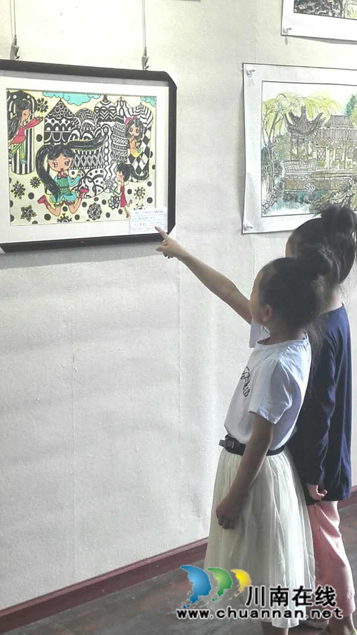 泸州市少儿书画作品展在泸州东艺展览馆开展(图12) 泸州市少儿书画作品展在泸州东艺展览馆开展(图12)