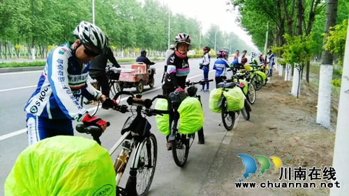 泸州14自行车运动勇士&nbsp;骑行3200公里圆梦漠河(图10)