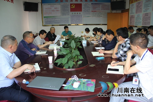 泸县司法局召开司法行政改革研讨会(图1)