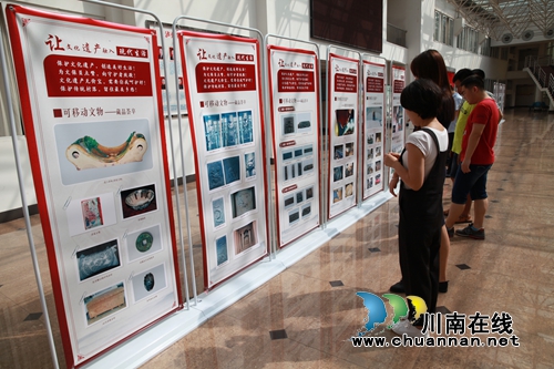 泸州龙马潭：文化遗产图片展宣家乡文化(图1)