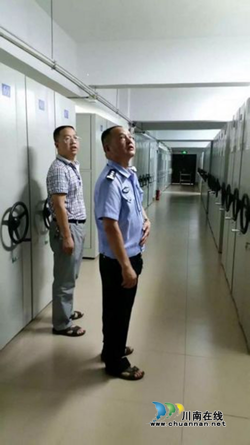 泸县公安检查重点单位安全保卫工作(图1)