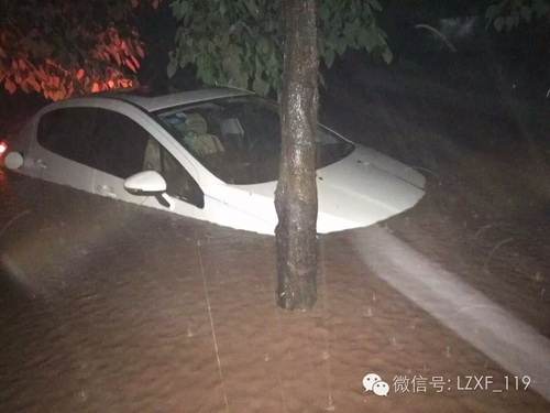 泸州市境内普降暴雨&nbsp;消防全力营救(图4)