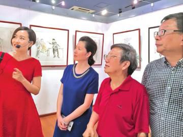 弘扬戏剧精神 113幅川剧丹青赠自贡(图2) 弘扬戏剧精神 113幅川剧丹青赠自贡(图2)