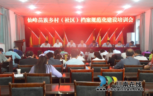 宜宾仙峰乡:推进村(社区)档案管理规范化建设(图1) 宜宾仙峰乡:推进村(社区)档案管理规范化建设(图1)