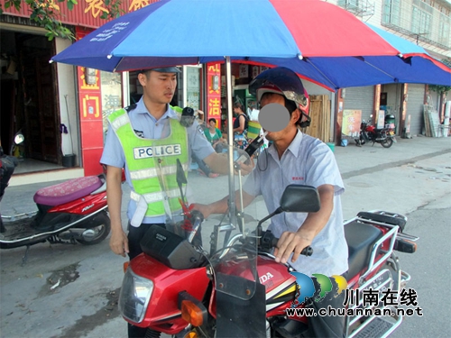 酒驾毒驾专项整治&nbsp;泸州交警查处交通违法393起(图3)