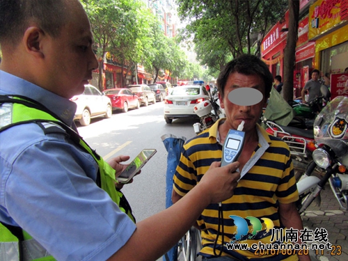 酒驾毒驾专项整治&nbsp;泸州交警查处交通违法393起(图2)