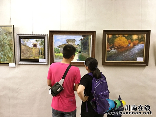泸州:举办庆祝建党95周年书法美术作品展(图1) 泸州:举办庆祝建党95周年书法美术作品展(图1)