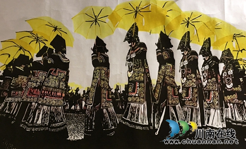 泸州:举办庆祝建党95周年书法美术作品展(图6) 泸州:举办庆祝建党95周年书法美术作品展(图6)