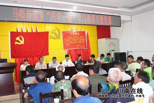 古蔺马嘶乡隆重庆祝中国***建党95周年(图3)