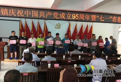 合江县自怀镇多种形式庆祝建党95周年(图3)