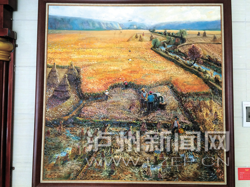 泸州市首次集中展出农民工获奖作品(图1) 泸州市首次集中展出农民工获奖作品(图1)