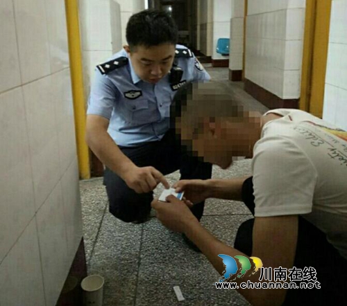 泰安街道：协助开展社区服刑人员吸毒排查活动(图1)