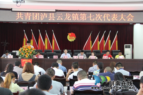 泸县云龙镇第七次团代会胜利召开(图1)