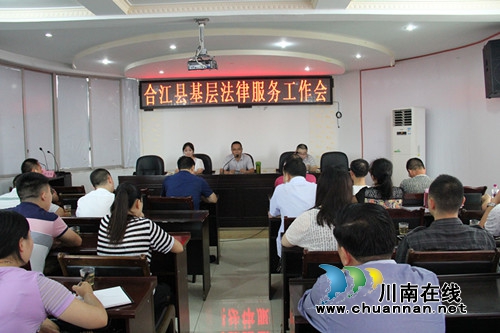 合江县司法局召开基层法律服务工作会(图1)
