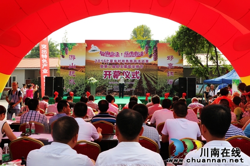 纳溪第二届启玉葡萄采摘节隆重开幕(图2) 纳溪第二届启玉葡萄采摘节隆重开幕(图2)