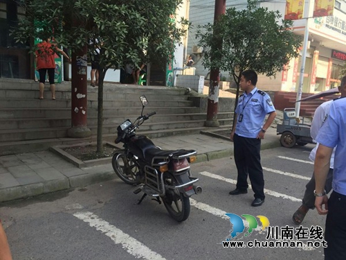 巡逻途中发现被盗车&nbsp;泸县警方迅速完璧归赵(图1)