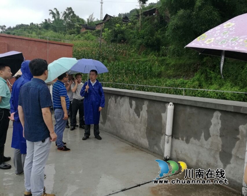 宜宾南溪区领导到黄沙镇调研地质灾害工作(图1)