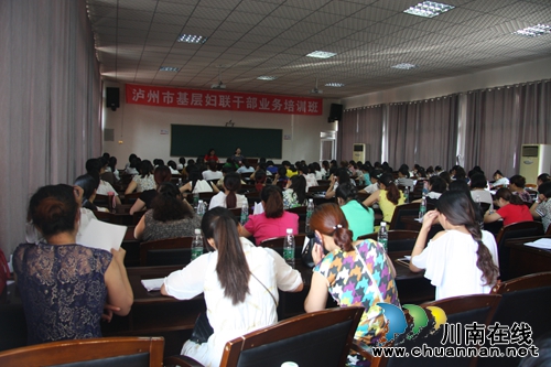泸州市妇联举办全市基层妇联干部培训班(图10) 泸州市妇联举办全市基层妇联干部培训班(图10)