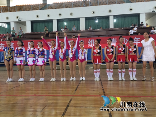 叙永首夺泸州市青少年健美操竞技比赛冠军(图4) 叙永首夺泸州市青少年健美操竞技比赛冠军(图4)