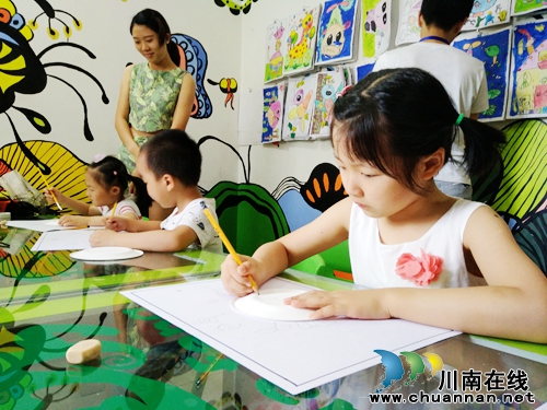 泸州：宝贝绘画培训课画成这样&nbsp;要逆天的节奏(图3)