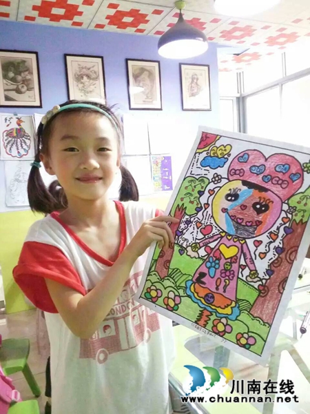 泸州：宝贝绘画培训课画成这样&nbsp;要逆天的节奏(图8)