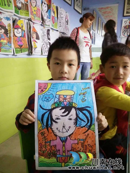 泸州：宝贝绘画培训课画成这样&nbsp;要逆天的节奏(图7)