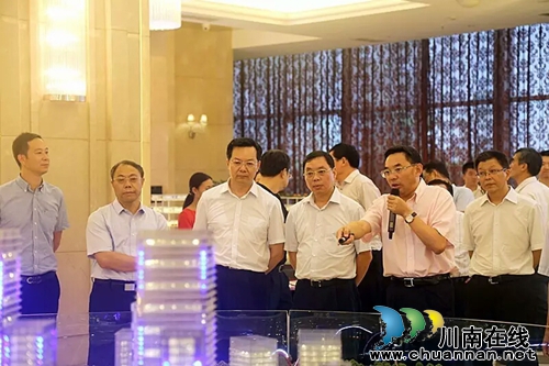 自贡市委中心组考察佳乐世纪城&nbsp;称赞“大手笔”(图1)