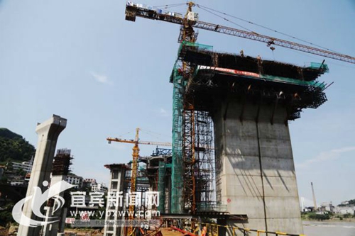 投资8亿元 宜宾南广河水上立交明年建成通车(图1) 投资8亿元 宜宾南广河水上立交明年建成通车(图1)