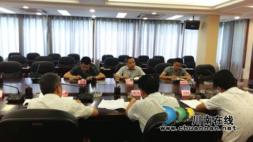 泸州市国土局到合江督导易地扶贫搬迁和地灾避险搬迁工作(图1)