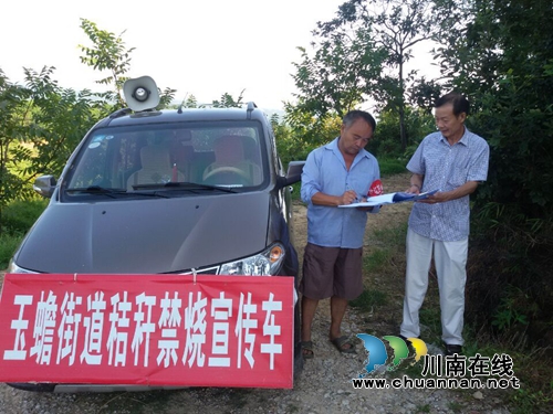 泸县玉蟾街道多措并举开展森林防火工作(图1)