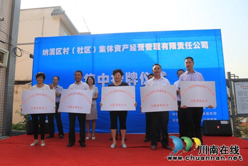 纳溪：200个村级集体资产经营管理公司挂牌成立(图5)