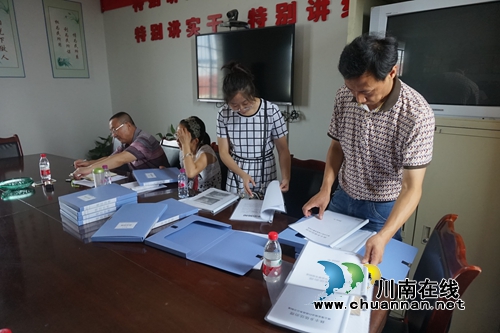 宜宾南溪区人大领导到林丰乡检查依法治理工作(图4)