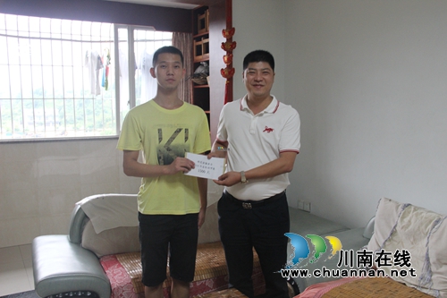 纳溪区棉花坡镇商会：金秋助学助梦远行(图1)