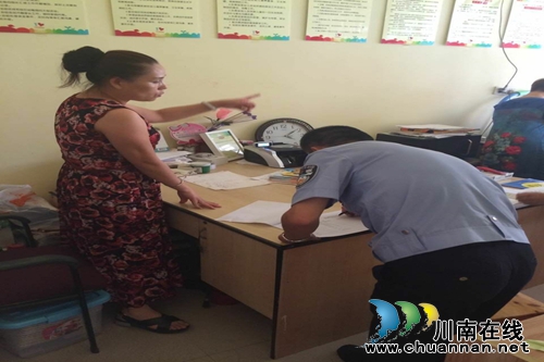 泸州交警二大队认真做好秋季开学前涉校交通宣传工作(图1)