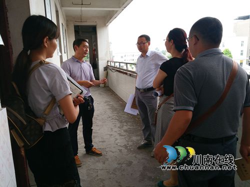 筑牢校园“安全网”&nbsp;白米中学开展开学安全工作检查(图2)