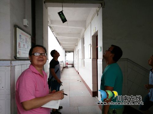 筑牢校园“安全网”&nbsp;白米中学开展开学安全工作检查(图4)