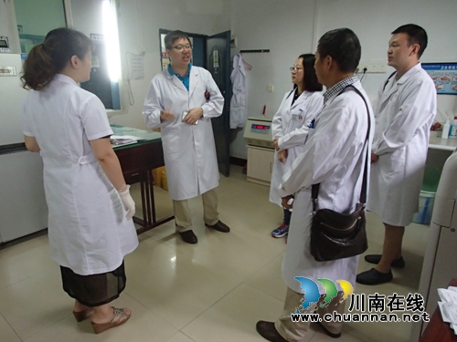 泸州市临床检验质控中心专家到纳溪区指导工作(图1)