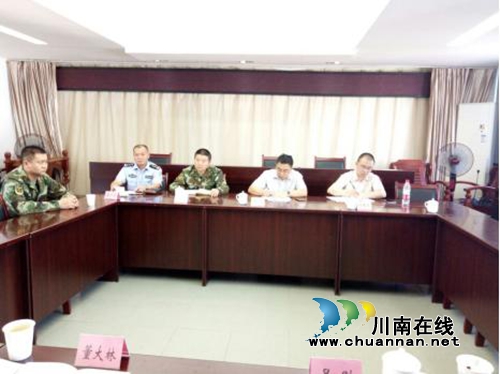 泸州市G20峰会安保工作督导组到合江督导检查(图1)
