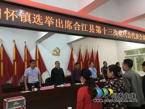 合江自怀镇选举出席合江县第十三次党员代表大会代表(图2)