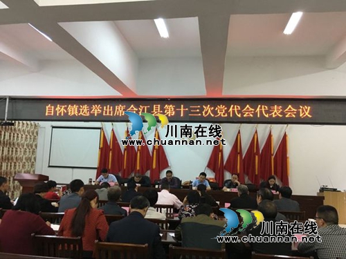 合江自怀镇选举出席合江县第十三次党员代表大会代表(图1)