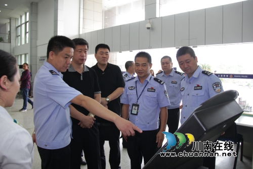 公安部督察泸县公安局执法规范化建设工作(图4)